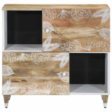 Sideboard 80x33.5x75 cm Solid Wood Mango 4018691