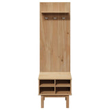 Hall Unit OTTA 50x40x160 cm Solid Wood Pine 4013463