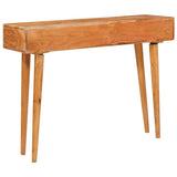 Console Table Brown 110 x 30 x 80 cm Solid Acacia Wood 42003318