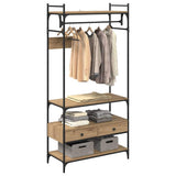 Wardrobe Artisan oak 89 x 39 x 184.5 cm Engineered wood 883548