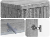 3 Piece Bathroom Cabinet Set ARNHEM Grey Sonoma Engineered Wood 3417447