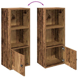 Bookcase Old Wood 31x24x77 cm Engineered Wood 860335