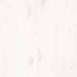Bed Frame without Mattress White 160x200 cm Solid Wood Pine 3308994