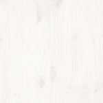Bed Frame without Mattress White 160x200 cm Solid Wood Pine 3308994