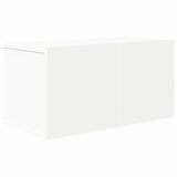 8 Piece TV Cabinet Set White Engineered Wood 3078704