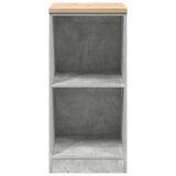 Garage Storage Cabinet Concrete Grey 40x51x85 cm Solid Wood Pine 860538