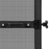 Hinged Insect Screen for Doors Anthracite 120x240 cm 148714