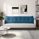 Back Pillow Blue 180 x 24 x 50 cm Velvet 42014573