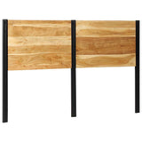 Headboard 160 cm Solid Wood Acacia and Iron 4017554