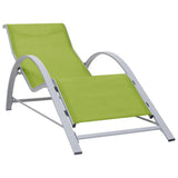 Sunlounger Green Textilene Standard Sunlounger Rectangular 310539