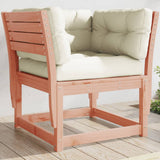 Garden Sofa Cream white, Natural wood 844697