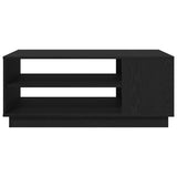 Coffee Table Black Oak 102 x 55 x 43 cm Engineered Wood 862713