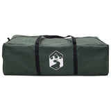 Camping Tent with Rainfly Water-resistant Dome Army Green 42028533