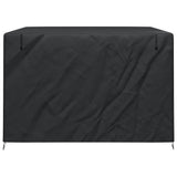 Outdoor Swing Cover Black 250 x 250 x 160 cm 600D Oxford Fbric 4105926