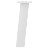 Coffee Table Legs 4 pcs White 42 cm Steel 4012501