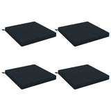 4-Piece Seat Cushions SOEST 4 pcs 100% Polyester Dark Blue 944888