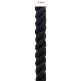 Rope Black 1.2 x 1.2 x 25000 cm Cotton 42011816