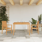 3 Piece Garden Dining Set Solid Wood Teak 3157911