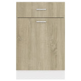 Drawer Bottom Cabinet Lyon Sonoma Oak 50x46x81.5 cm Engineered Wood 801223