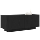 TV Cabinet Black Oak 100 x 35 x 40 cm Engineered Wood 3333066