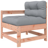 3 Piece Garden Lounge Set with Cushions Solid Wood Douglas 825602