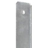 Fence Anchors 6 pcs Silver 14x6x60 cm Galvanised Steel 145309