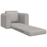 Sofa Bed Cloud Grey 98 x 71 x 83 cm Fabric 4106664