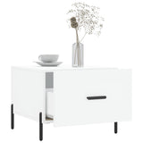 Coffee Tables 2 pcs White 50x50x40 cm Engineered Wood 829413