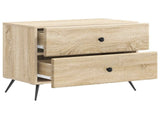 Bedside Cabinet Sonoma Oak 62 x 34.5 x 47.5 cm Engineered Wood 895467