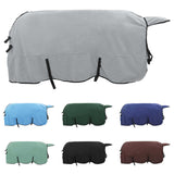Horse Blanket Full Light Grey and Pink Polyester 42013222