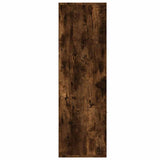 815447 Book Cabinet Smoked Oak 98x30x98 cm