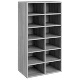 Shoe Rack Grey Sonoma 54x34x100.5 cm Engineered Wood 815310