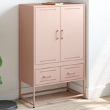 Highboard Pink 68x39x111.5 cm Steel 846609