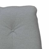 Armchair Light Grey 69 x 74 x 93 cm Fabric 42001850