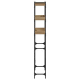 Washing Machine Shelf with Shelf Artisan Oak 67 x 25 x 163 cm 883551