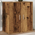 ZNTS Shoe Cabinets 2 pcs Old Wood 32x35x70 cm Engineered Wood 856705