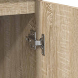Sideboard with Drawer Sonoma Oak 71x35x65 cm Engineered Wood 861600