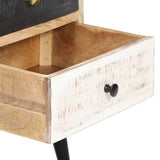 TV Cabinet 115x30x47 cm Solid Mango Wood 282878