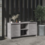 TV Cabinet Concrete Grey 102x37.5x52.5 cm Engineered Wood 809795