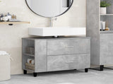 Bathroom Vanity Unit Concrete Grey 80 x 35 x 60 cm 889388