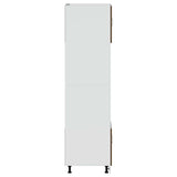 Oven Cabinets 2 pcs Porto Brown Oak Engineered Wood 3315058