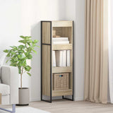 Book Cabinet Sonoma 40 x 30 x 121 cm Engineered Wood 886367
