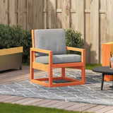 Garden Chair Wax Brown 57,5x63x76 cm Solid Wood Pine 844645