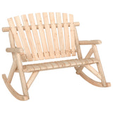 5 Piece Garden Lounge Set Solid Wood Spruce 3185529