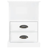 Bedside Cabinets 2 pcs High Gloss White 43x36x60 cm 816333