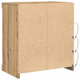 LED Sideboard Artisan Oak 60.5 x 37 x 67 cm Engineered Wood 863043