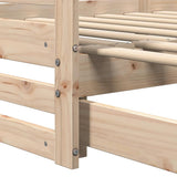 Day bed with Trundle without Mattress 80x200 cm 868188