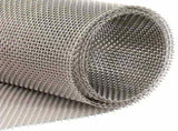 Mesh Screen 120 x 200 cm 8 Mesh Stainless Steel 201 Silver 42039677