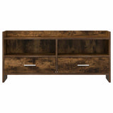 TV Cabinet 100 x 33 x 47 cm Smoked Oak Engineered Wood 8011159