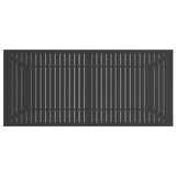 Garden Table Anthracite 190x80x72 cm Steel 312170